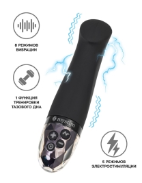 Вибратор с электростимуляцией Mystim Right on Ron
