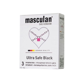 Презервативы Masculan Ultra Safe Black